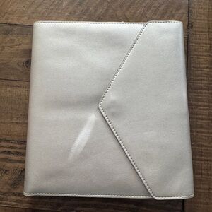 Erin Condren Champagne Vegan Folio Planner Cover